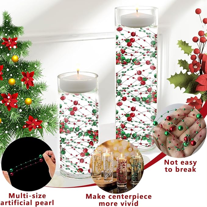 50 PCS Artificial Floating Beads - Image 2
