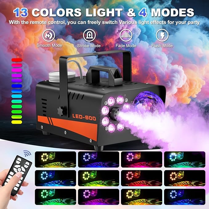 Fog Machine, Halloween Smoke Machine - Image 2