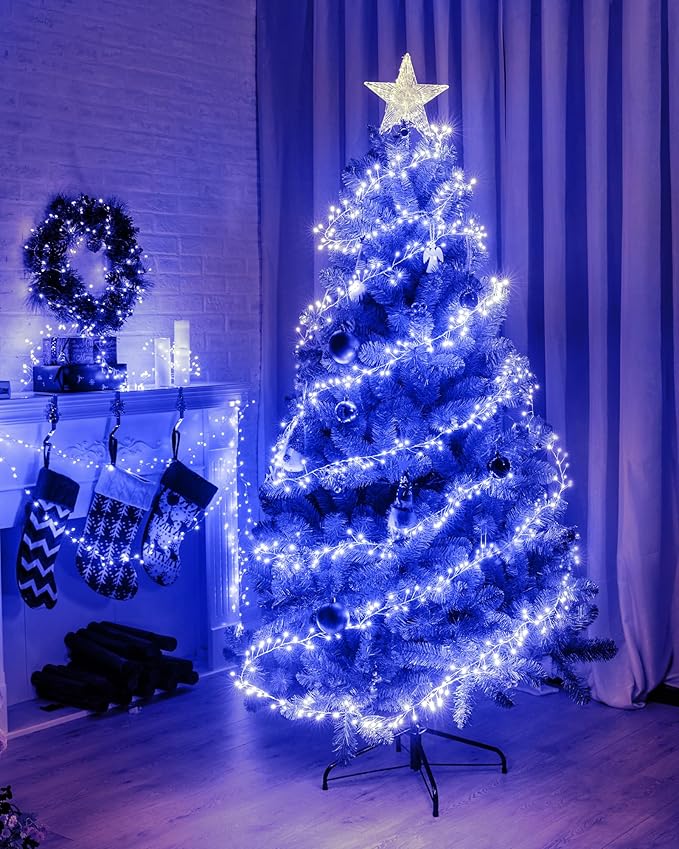 Fairy Lights Battery Operated, Twinkle String Lights Waterproof Silver Wire 5 - Image 7