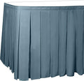 Ultimate Textile Pleat Polyester Fabric Table Skirt by UltimateTextile