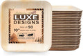Disposable Palm Leaf Plates by LuxeDesigns