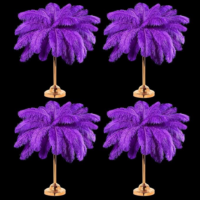 Retrowavy 30 Pcs 18-20 Inch Large Natural Ostrich Feathers Bulk by Retrowavy