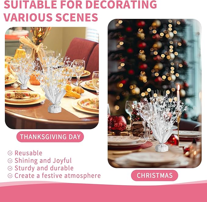 6 Pack Star Table Centerpieces for Party, Birthday Table Decorations for Kids - Image 6