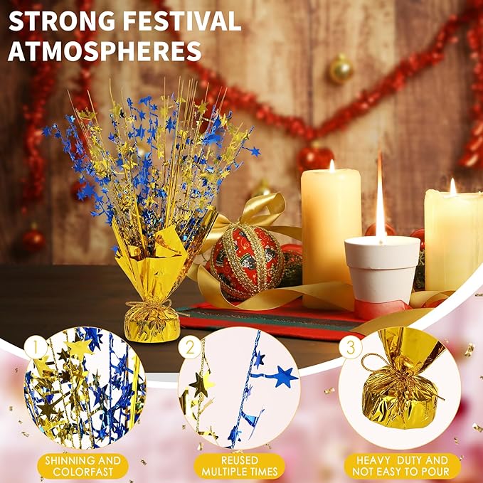 6 Pack Star Table Centerpieces for Party, Birthday Table Decorations for Kids - Image 3