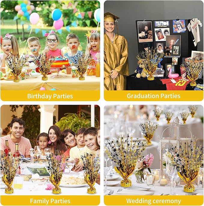 6 Pack Star Table Centerpieces for Party, Birthday Table Decorations for Kids - Image 5