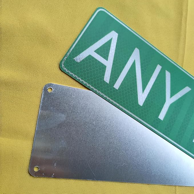 Custom Street Sign, Reflective Option, Directional Arrow Signs, 6x24 Inches - Image 6
