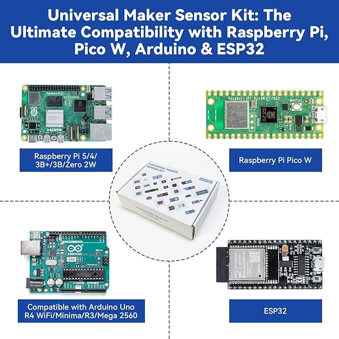 SunFounder Universal Maker Sensor Kit Compatible - Image 2