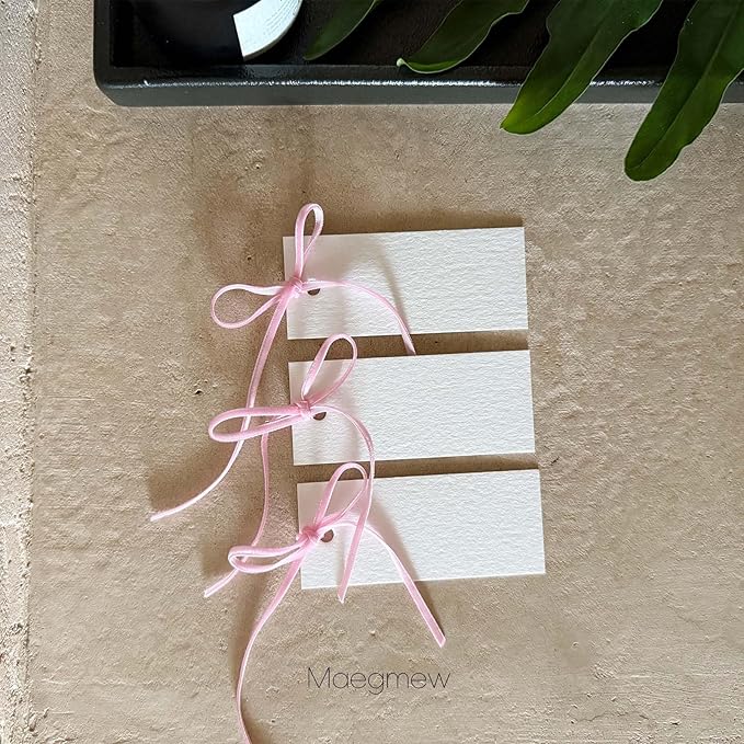 50 Pcs Place Cards for Table Setting -3.94"X1.57" Table Place Cards - Image 5
