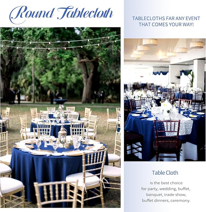 10 Pack Round Tablecloths - Image 6