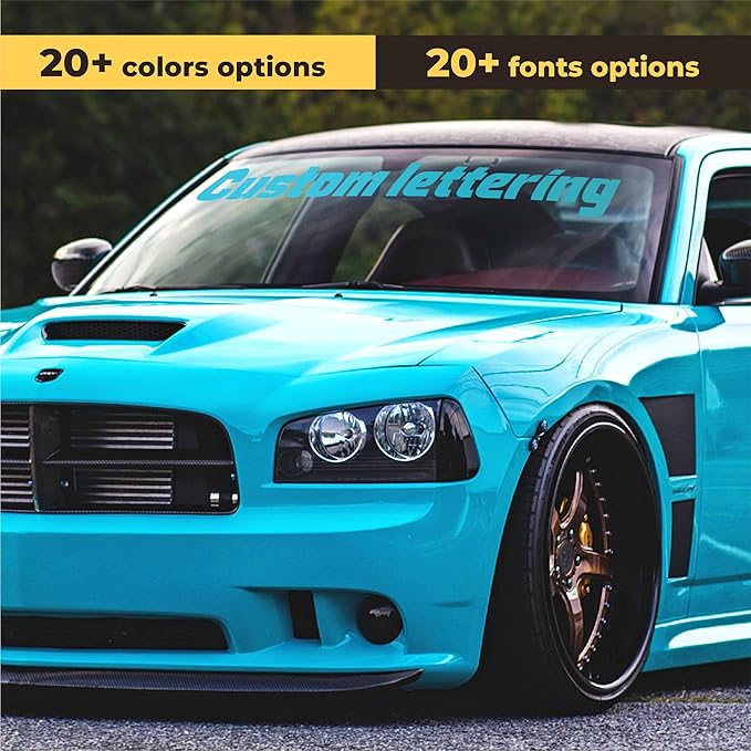 Custom Windshield Decal - Image 2