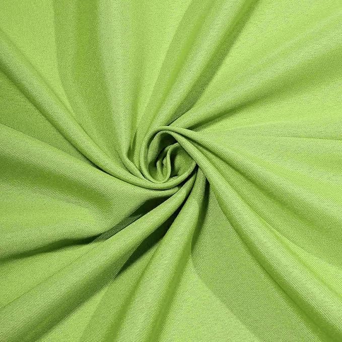 Efavormart 70" Lime Green Square Polyester Tablecloth - Image 9