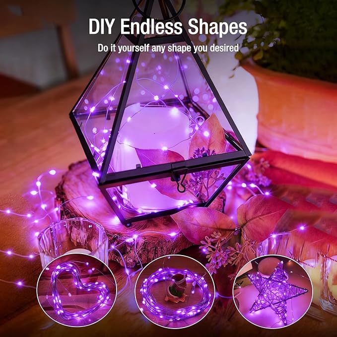 6 Pack Fairy Lights Battery Operated - 7ft 20 Led Twinkle Lights 3 Modes - Image 4