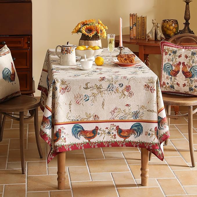 patdrea Designer Linen Tablecloth - Image 8