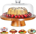 Homeries Acacia Wood Cake Stand by Homeries