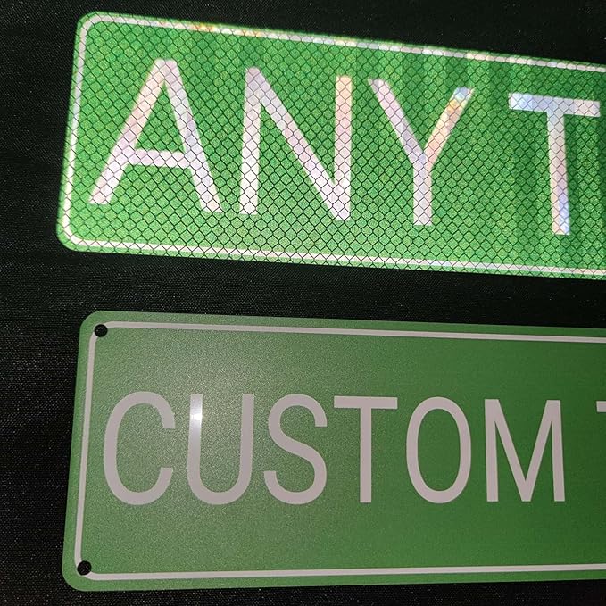 Custom Signs Metal, Personalized Reflective Street Signs - Image 6