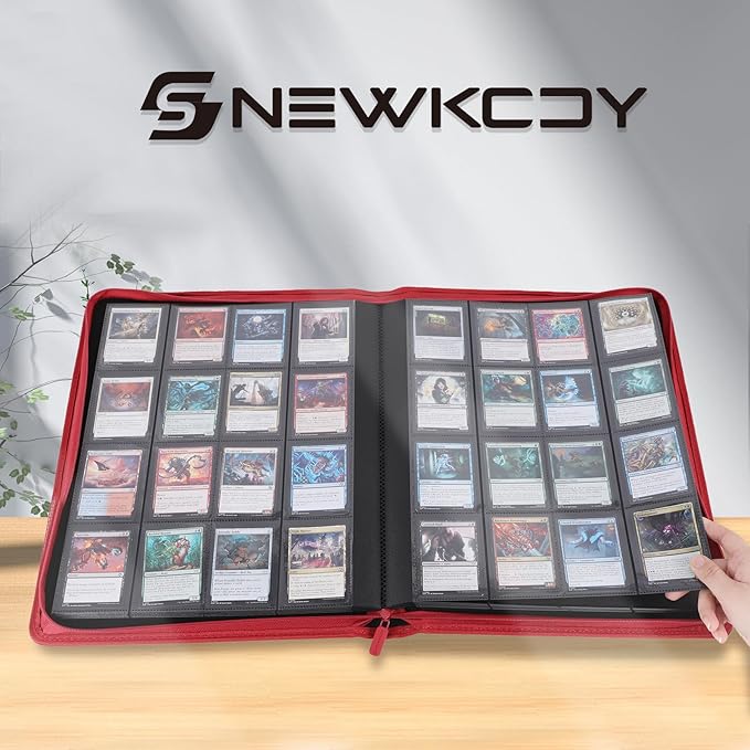 Snekdy premium 1024-pocket trading card binder, Card Albums 16 pockets - Image 6