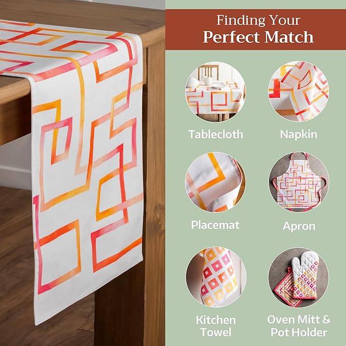 Maison d' Hermine Table Runner 100% Cotton Double Layer Table Runners 72 inches - Image 5