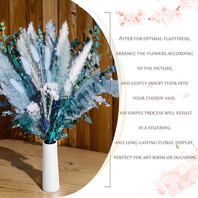 Pampas Grass Decor Dried Flowers - Image 5