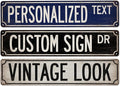 Custom Metal Sign Vintage Looking Personalized Signs by ChicoCreekSigns