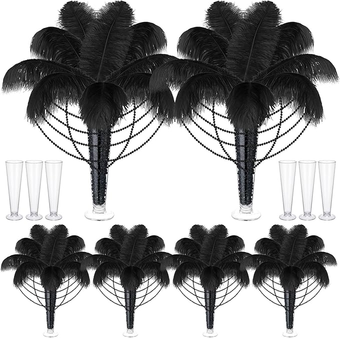 Yuxung 6 Sets Wedding Table Centerpiece Accessories Including 159 Pieces by Yuxung