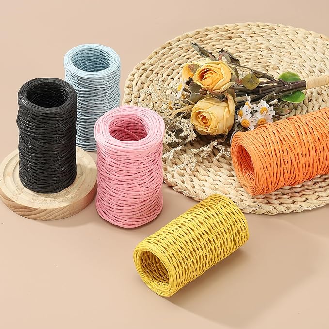 uxcell 164 Feet Floral Wire, 1mm Vine Bind Wire - Image 3