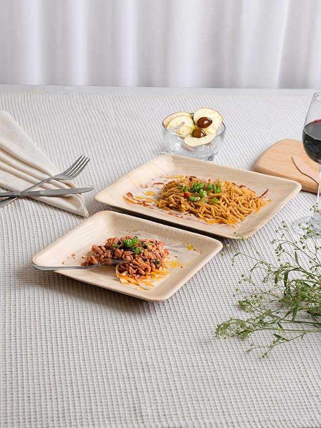 Luxe Designs Palm Leaf Plates - Image 6
