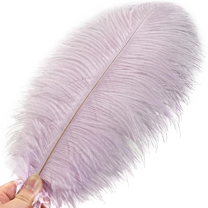 Ballinger Light Purple Ostrich Feathers - Image 2