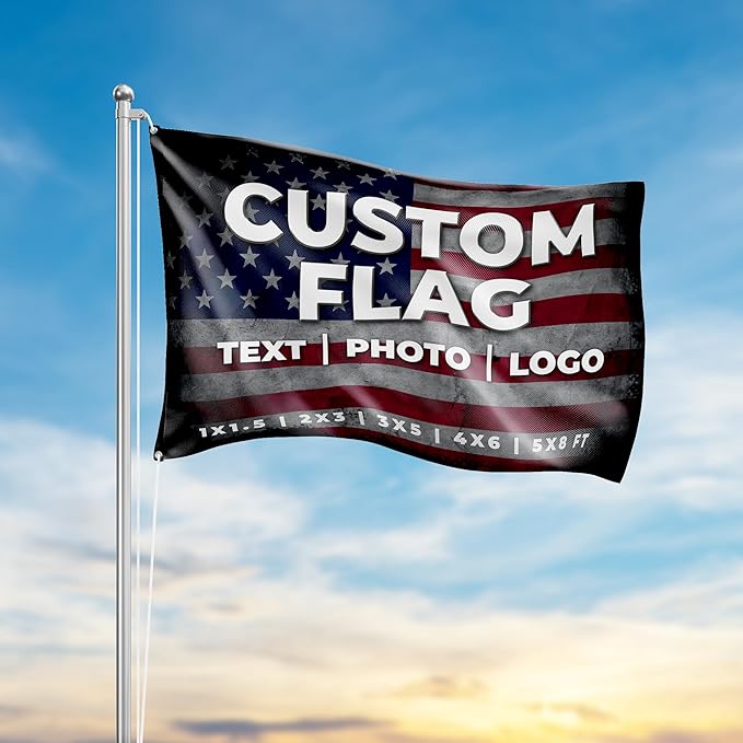 Custom Flagg_New by DreamController 1'x1.5' to 5'x8' by DreamController