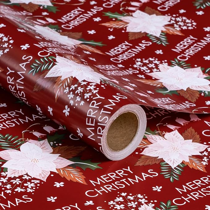 LeZakaa Christmas Wrapping Paper Roll by LeZakaa