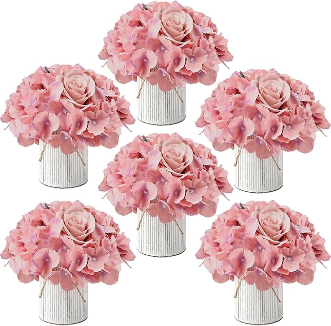 Flower Table Centerpieces by DIYDOFUN