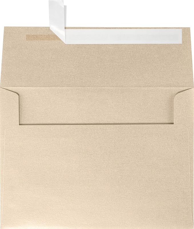 LUXPaper A7 Invitation Envelopes | Peel & Press | 5 1/4" x 7 1/4" | Taupe by LUXPaper