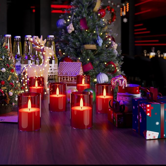 12Pack Flickering Flameless LED Candles - Image 6