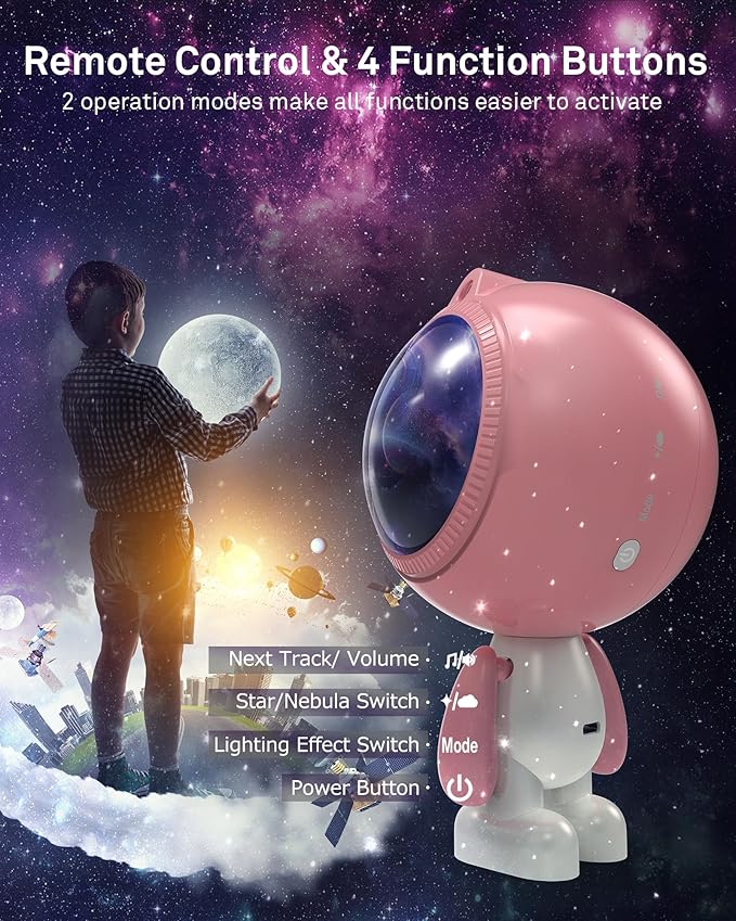 AIRIVO Galaxy Projector, Astronaut Star Projector - Image 6