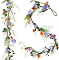 2PCS Artificial Daisy Garland, 6FT Faux Flower Hanging Vine, Spring Garland by LVLFORLoveYourLife