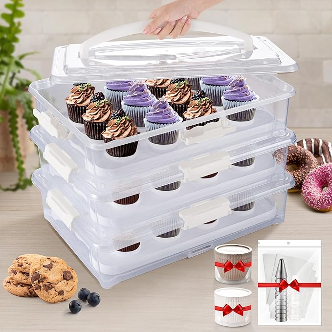 ARC 3-Tiers Cupcake Carrier by ARCUSA