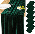 Velvet Table Runner 20 x 120 Inches 10ft Luxurious Thick Soft Velvet Christmas by JALANCY