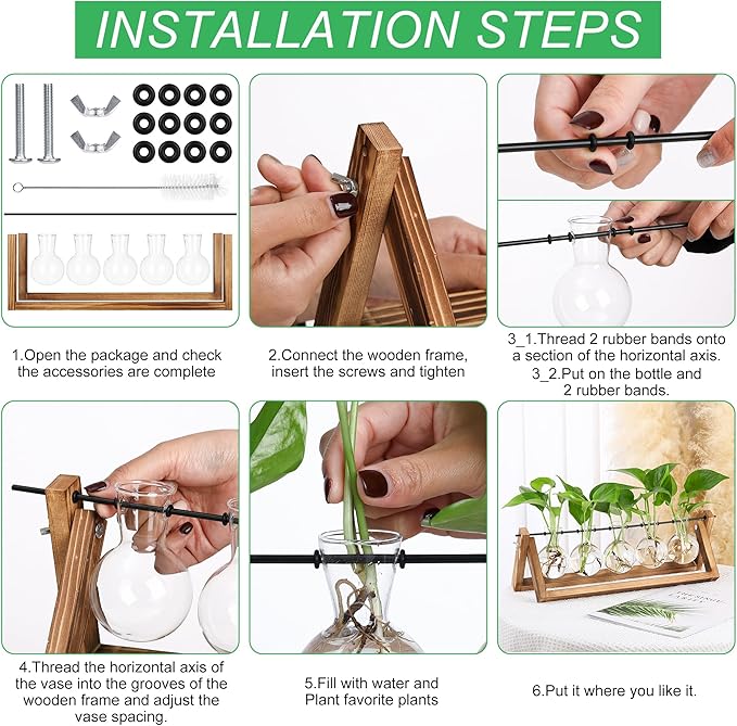 YIBOT Propagation Stations, Plant Terrarium - Image 5