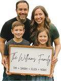 personalized home sign custom last name sign marriage ceremony decorations by Unknown