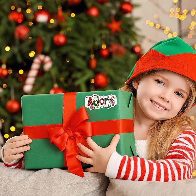 callie Personalized Christmas Stickers - Image 5