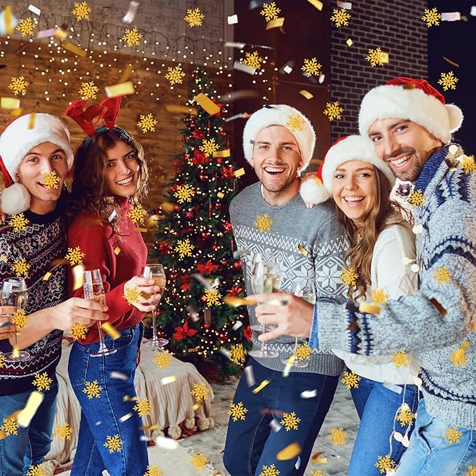 MARFOREVER Christmas Snowflake Glitter Confetti - Image 3