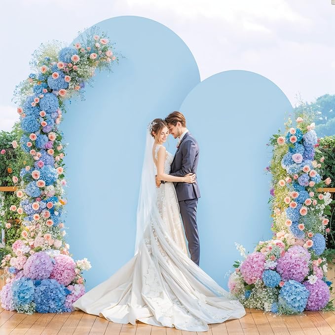 6.6FT Blue Arch Backdrop Cover - Image 6
