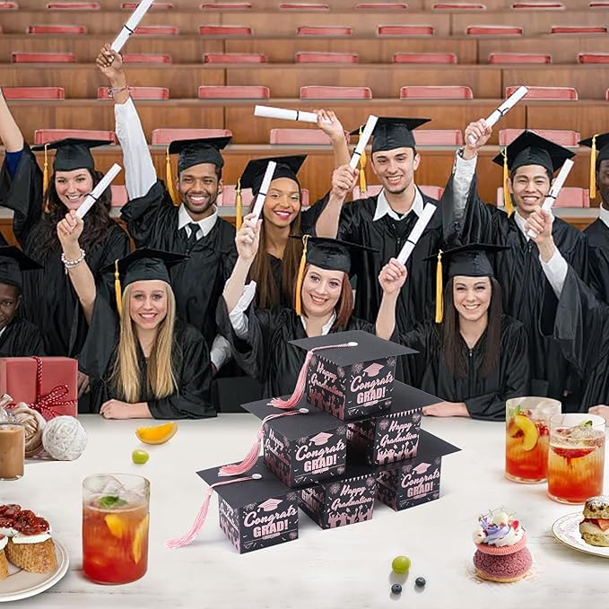 COTOPHER 36 Pack Mini Graduation Cap Gift Boxes - Image 5