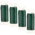 4 Rolls Green Floral Wire by Febwind