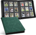 Toploader Binder with 9-Pocket Pages, Holds 288 "3×4" Rigid Toploader Hard Cases by Arkeiliy