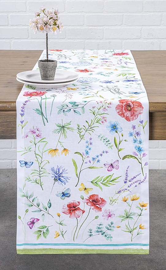 Maison d' Hermine Table Runner 100% Cotton Single Layer Table Runners 108 - Image 8