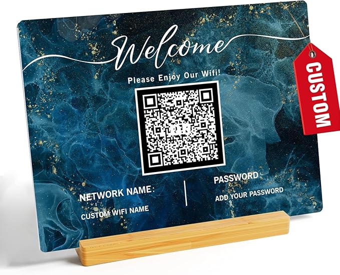 Personalized Custom Metal QR Code Sign Venmo Cashapp Scan to Pay by Personalizedgifts