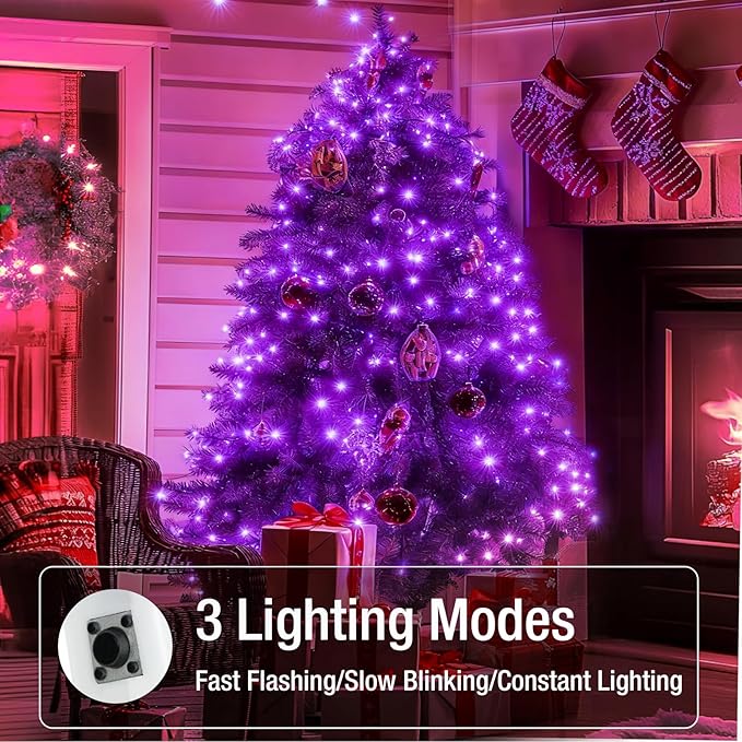 6 Pack Fairy Lights Battery Operated - 7ft 20 Led Twinkle Lights 3 Modes - Image 2