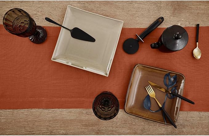 Solino Home Linen Table Runner 120 Inches Long - Image 3