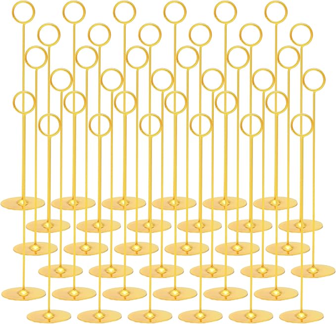 Urban Deco 36PK Table Number Holders Place Card Holders 12 Inch Table Card by UrbanDeco