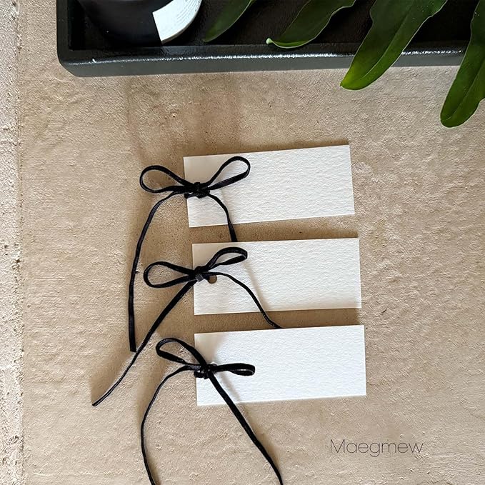50 Pcs Place Cards for Table Setting -3.94"X1.57" Table Place Cards - Image 5